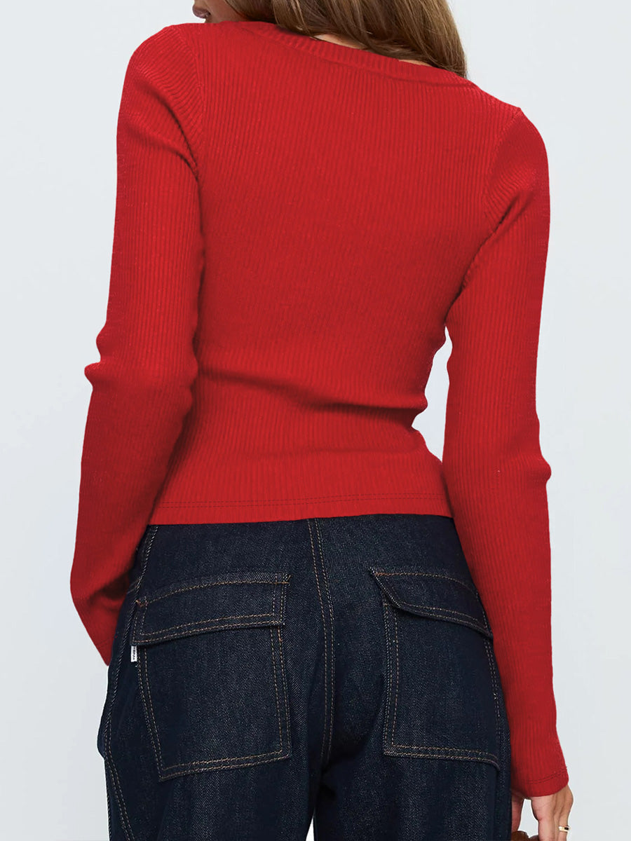 Cardigan à col V pour femmes pour l'automne et l'hiver
