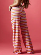 Summer Coastal Strip Pants